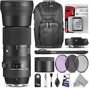 Sigma KM0847 150-600mm Contemporary Lens Teleconverter Kit