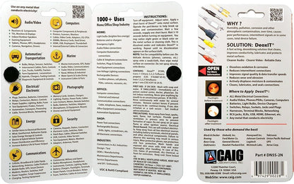 CAIG Laboratories DN5MS-15 DeoxIT Contact Cleaner Mini-Spray