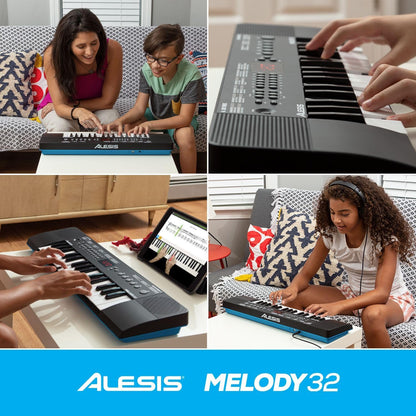 Alesis Melody 32 Beginner Keyboard - 32 Keys with Learning Software