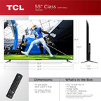 TCL 55Q650F 55-Inch QLED 4K Fire Smart TV