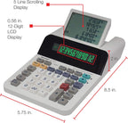 Sharp 8541735555 El-1501 Compact Cordless Paperless Printing Calculator