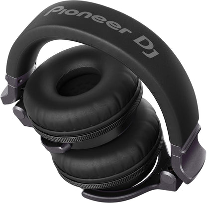 Pioneer DJ HDJ-CUE1 Black DJ Headphones Bundle
