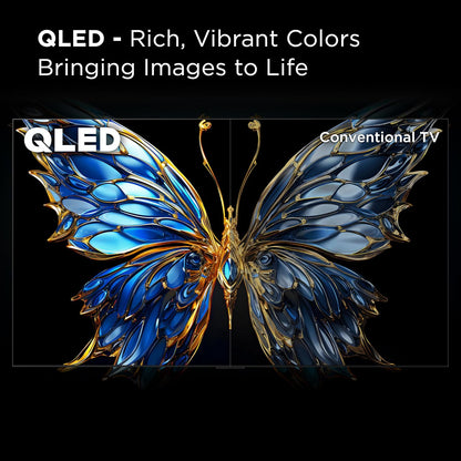 TCL 65Q651F 65-Inch QLED 4K Fire TV 2024