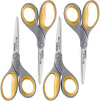 Westcott 17598 Titanium Bonded 8-Inch Scissors 4-Pack