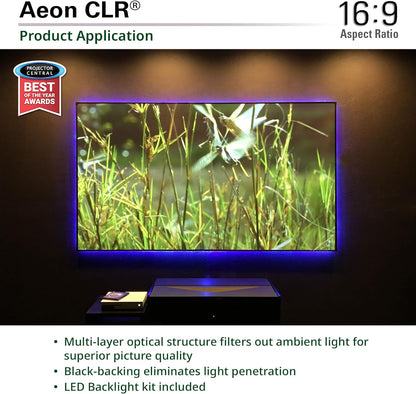 Elite Screens AR123H-CLR-X Aeon CLR Ultra-Short Throw Projector Screen