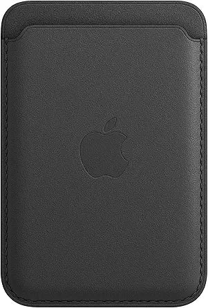 Apple Leather Wallet with MagSafe - Black (Without Find My)