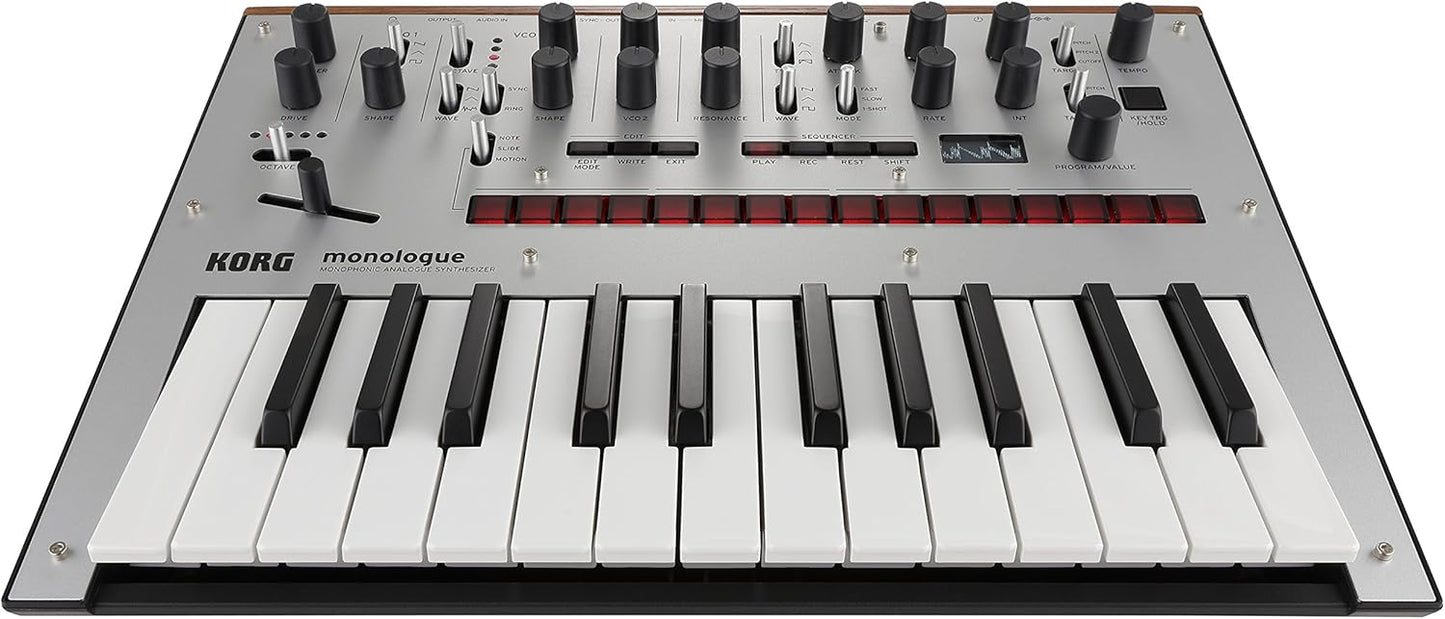 Korg MONOLOGUE-SV Silver Analog Synthesizer