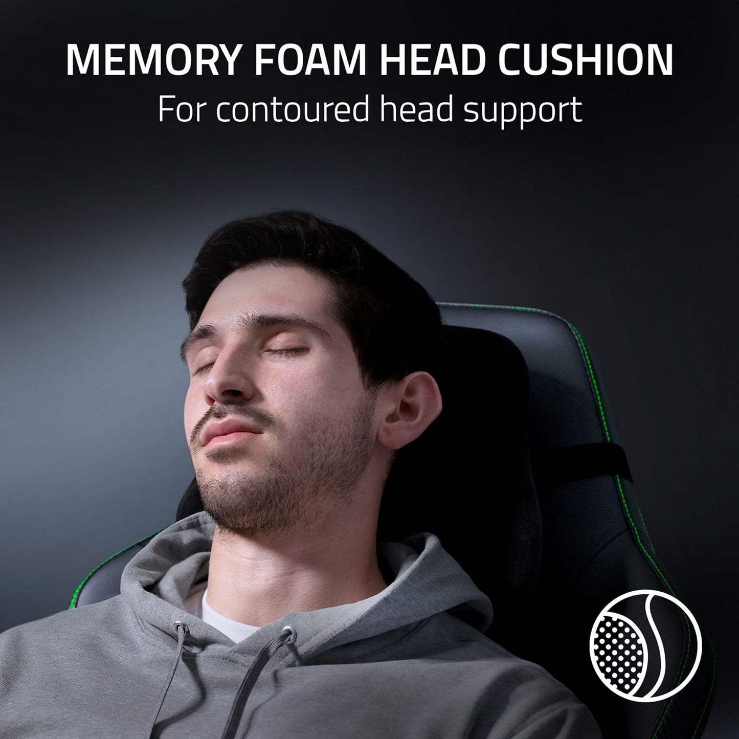 Razer RZ38-04900100-R3U1 Iskur V2 Adaptive Lumbar Gaming Chair