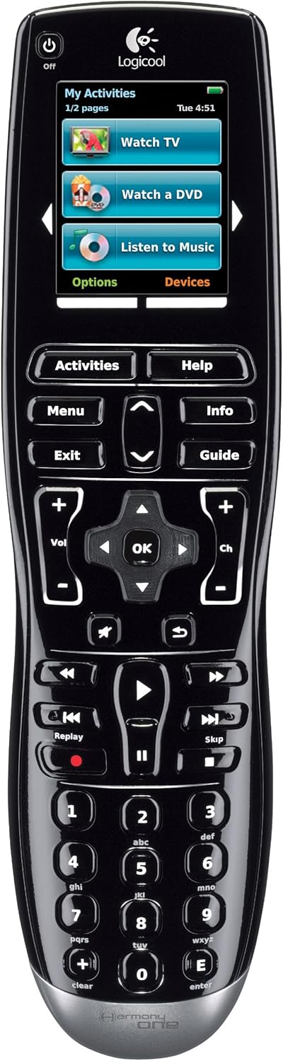 Logitech 915-000140 Harmony One Universal Touchscreen Remote