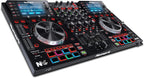 Numark NVII Serato DJ Controller: 4-Deck, Dual Displays, Performance Pads