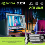 Dell OptiPlex 7080 i7, 1TB SSD, GT 1030 Desktop (Renewed)