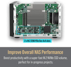 QNAP TVS-H874T-I9-64G-US 8-Bay Thunderbolt 4 NAS - Diskless