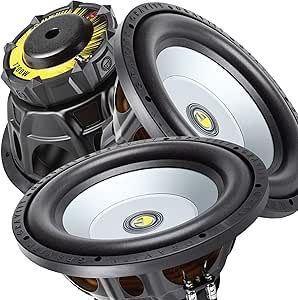 Gravity 12PW-PAIR 12 Inch 2400 Watt Car Subwoofers (Pair)