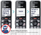 Panasonic KX-TGF975B Cordless Phone System 5 Handsets