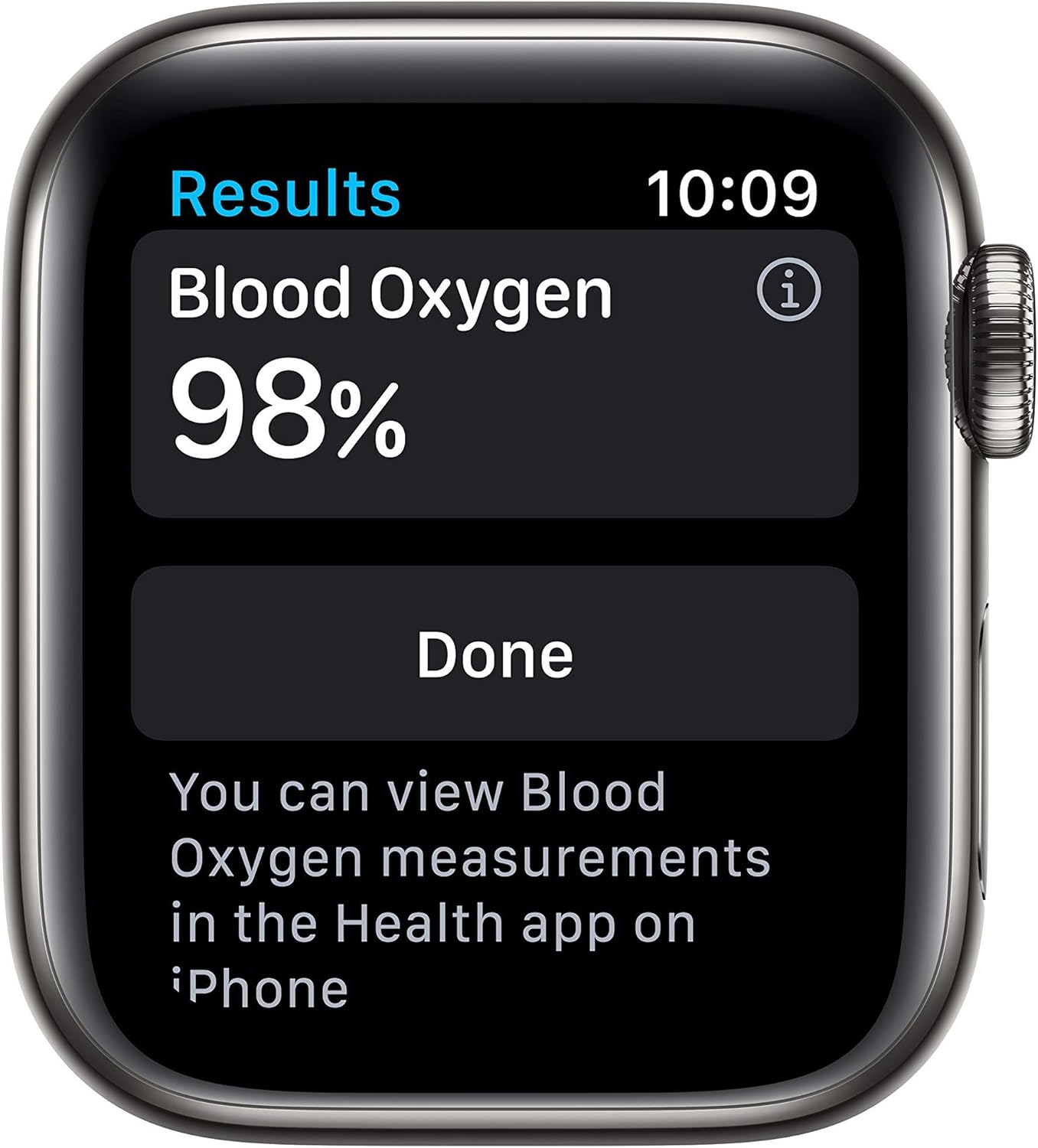 Apple Series 6 40mm Graphite Stainless Steel Watch