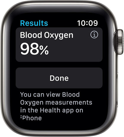 Apple Series 6 40mm Graphite Stainless Steel Watch