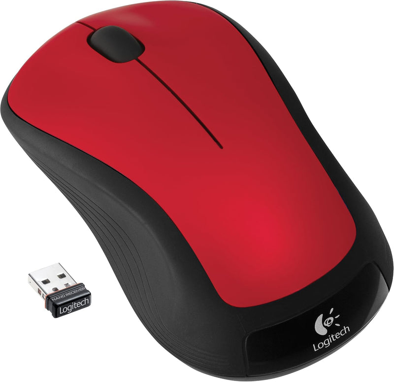 Logitech 910-002486 M310 Flame Red Wireless Mouse — main product image