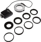 Polaroid PLMRFN Macro LED Ring Flash Nikon DSLR Lenses