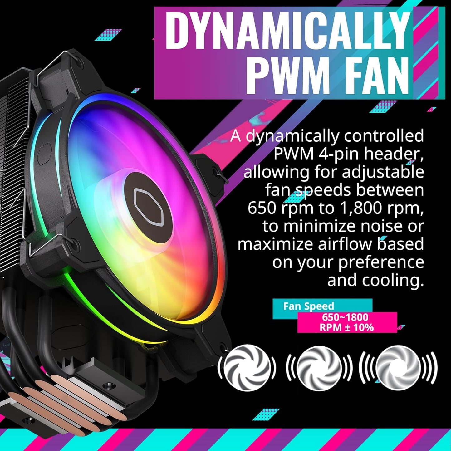 Cooler Master RR-S4KK-20PA-R1 Hyper 212 Halo CPU Cooler