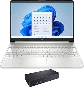 HP 15-ef2013dx Ryzen 5 Laptop & Dock — main product image