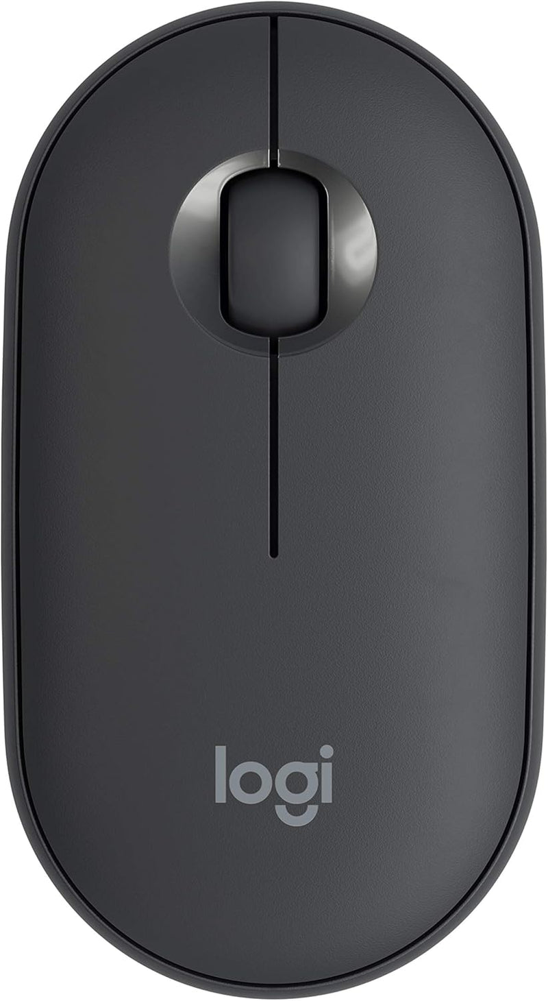Logitech 910-006517 Pebble Graphite Wireless Silent Mouse — main product image