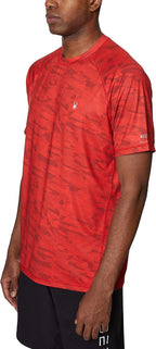 Spyder S923028 Men's UPF Rashguard Swim Shirt Digital Camo