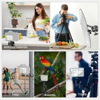 Neewer ST83 Super Clamp with Dual Ballhead Magic Arm