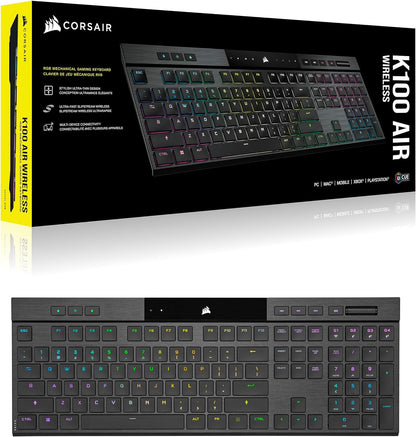 Corsair CH-913A01U-NA K100 AIR Wireless RGB Keyboard