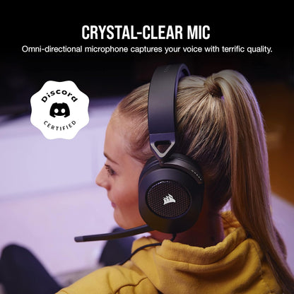 Corsair CA-9011270-NA HS65 Surround Gaming Headset - Dolby Atmos, iCUE