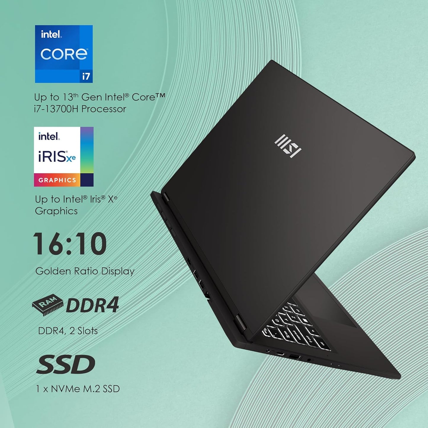 MSI COM1413002 Commercial 14" i5 Laptop Win11 Pro