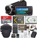 Sony HDR-CX405/B Handycam Camcorder 1080p Bundle