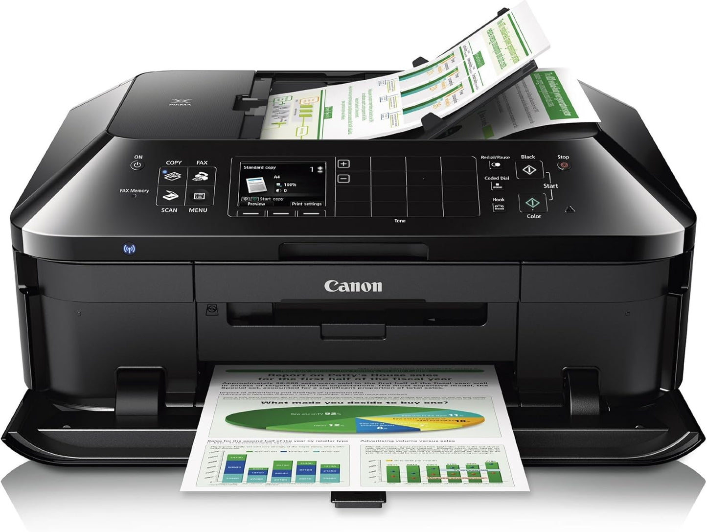 Canon MX922 Wireless All-In-One Printer (Renewed)