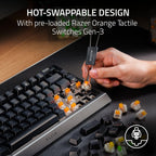 Razer RZ03-05000200 BlackWidow V4 75% Hot-Swappable Keyboard