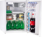RCA RFR283-WHITE 2.6 Cu. Ft. White Compact Refrigerator