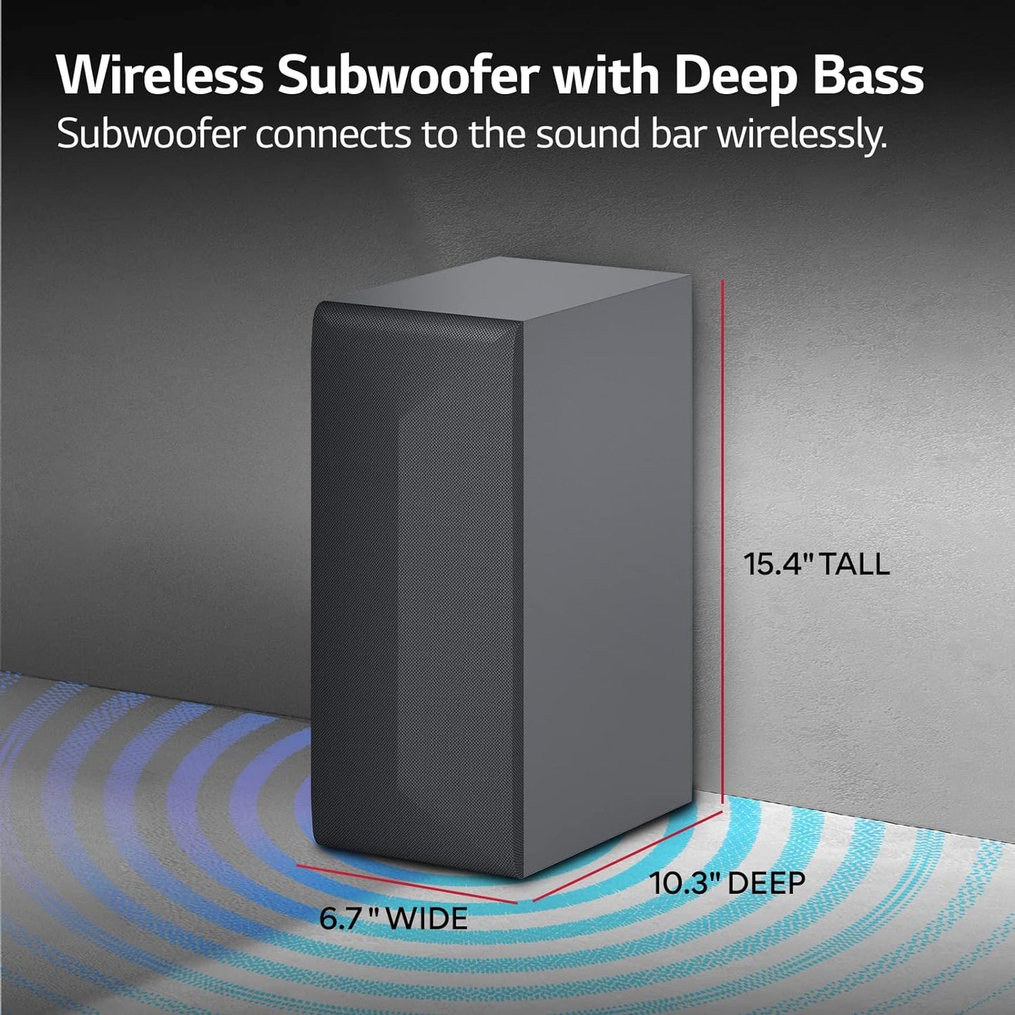 LG S40Q 2.1 Channel Sound Bar with Subwoofer