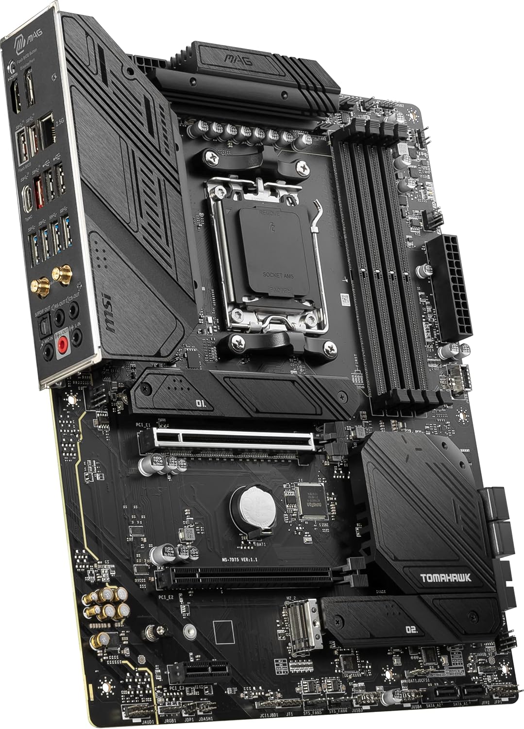 MSI MAG B650 Tomahawk WiFi AM5 Motherboard