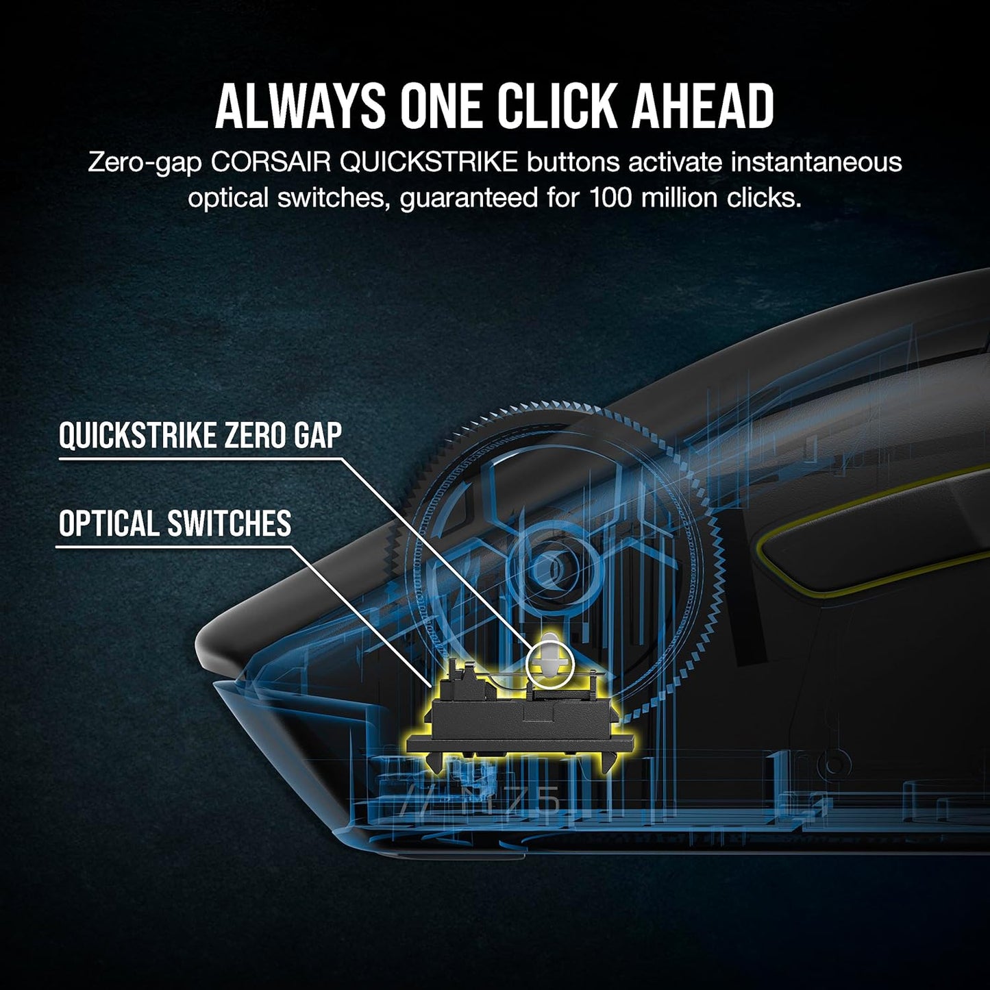 Corsair CH-931D010-NA M75 Wireless RGB Gaming Mouse