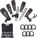 Samson DK707 7-Piece Drum Microphone Kit with Cables