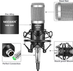 Neewer 40092174 Cardioid Studio Condenser Microphone Set