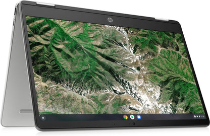 HP 81U70UA#ABL Chromebook x360 14" Touchscreen 2-in-1 (Renewed)