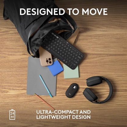 Logitech 910-007168 Pebble Mouse 2 - Slim Wireless Bluetooth