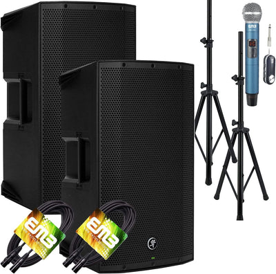 Mackie THUMP12A Powered Loudspeaker Pair Bundle