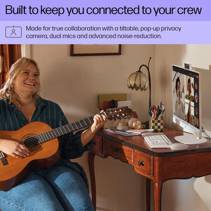 HP 27-cr0012 27" All-in-One Desktop PC (2024)