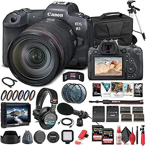 Canon 4147C013 EOS R5 24-105mm Lens Kit