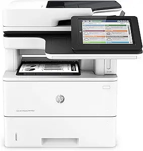 HP LaserJet M527dnm Laser Multifunction Printer (Renewed)