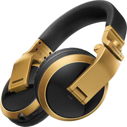 Pioneer DJ HDJ-X5BT-N Bluetooth Over-Ear Headphones Gold