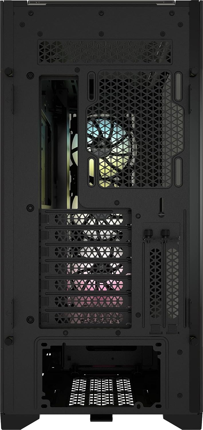 Corsair CC-9011212-WW iCUE 5000X RGB Black Mid-Tower Case
