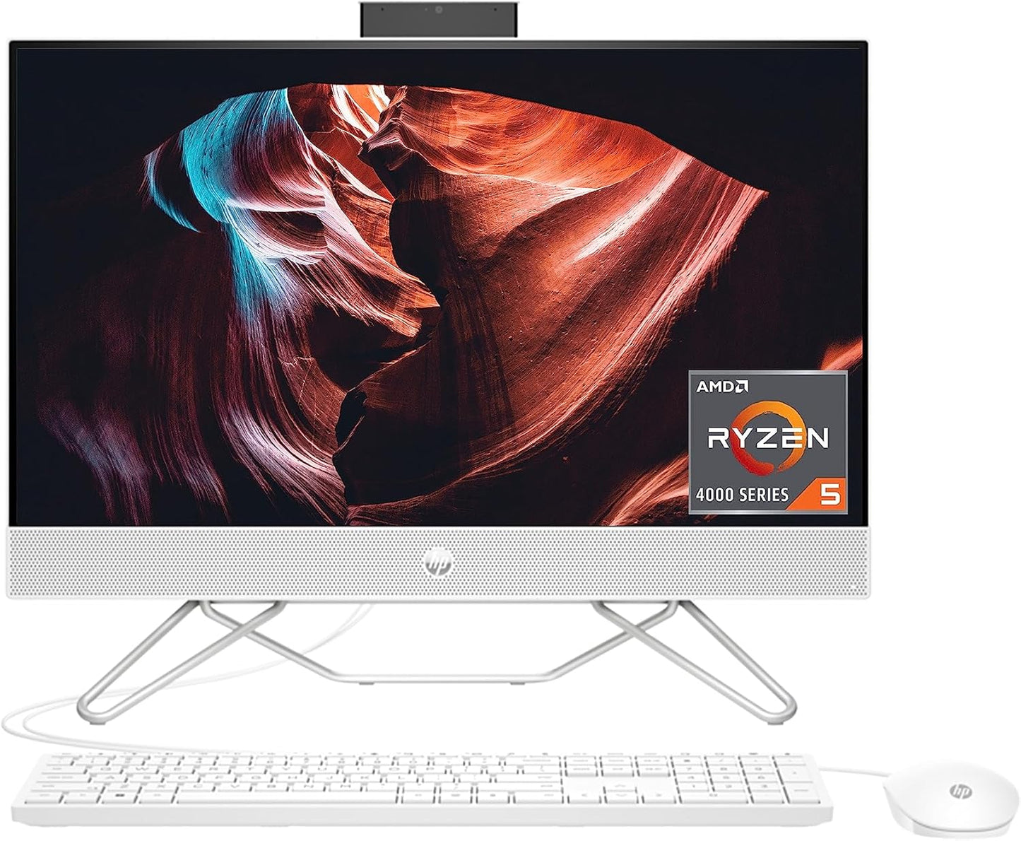 HP 24-cb1142 23.8" Touchscreen All-in-One PC Ryzen 5