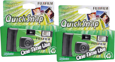 Fujifilm QuickSnap Superia Xtra 400 Disposable Camera 2-Pack
