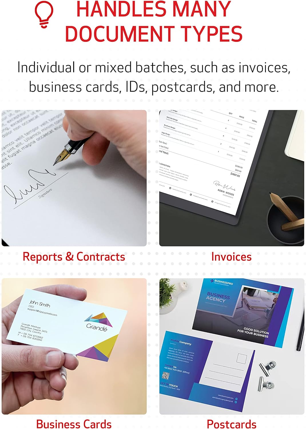 Canon imageFORMULA R30 Office Document Scanner